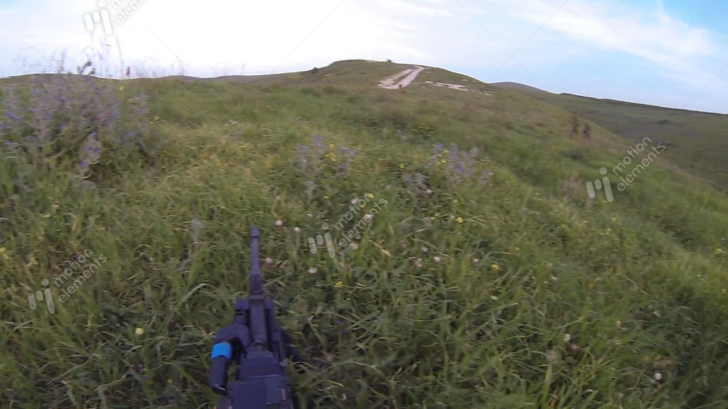 Machine Gun Walk MotionElements