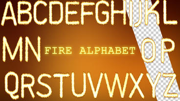 Fire Alphabet