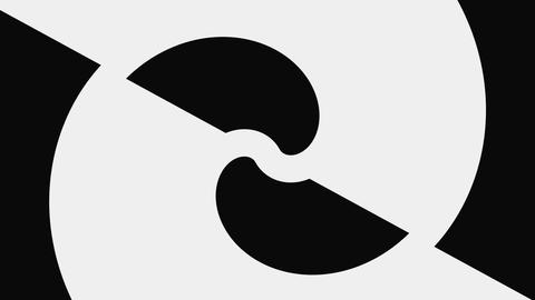 Black And White Hypnotic Spiral, Loop